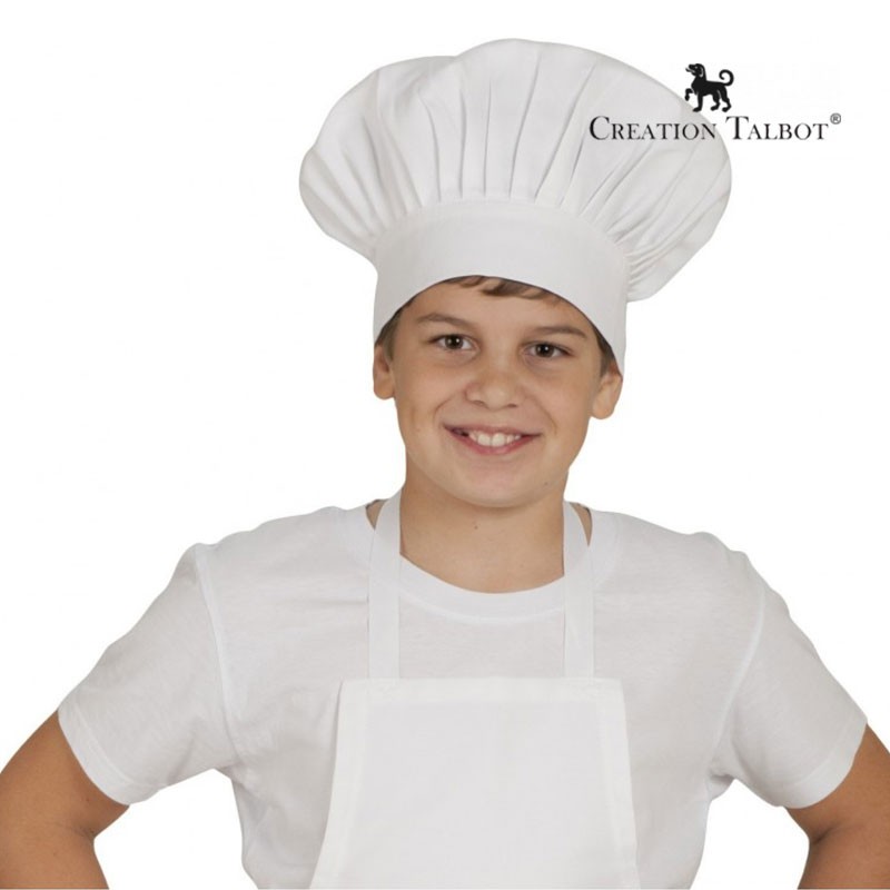 Toque de Chef Cuisinier, Toque Cuisine Réglable, Chapeau de Chef